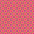 Lilac, yellow, green, orange vintage geometric pattern for wallpaper, print packaging paper, textilesb Royalty Free Stock Photo