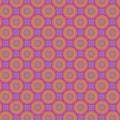 Lilac, yellow, green, orange vintage geometric pattern for wallpaper, print packaging paper, textilesb Royalty Free Stock Photo