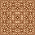 Vintage patterns design on fabric Jogja batik with soft mocca color concept Royalty Free Stock Photo