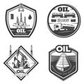 Vintage Petroleum Industry Labels