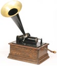 Vintage phonograph Royalty Free Stock Photo