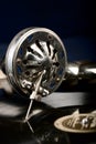 Vintage phonograph Royalty Free Stock Photo