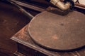 Vintage phonograph or talking machine Royalty Free Stock Photo