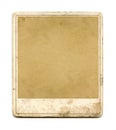 Vintage photo frame mockup Royalty Free Stock Photo