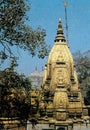 Vintage Photo of Heritage Kashi Vishwanath Shiva Temple Royalty Free Stock Photo