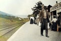 Vintage Photo 1901 of Llanrhystyd Road Railway Station, Aberystwyth