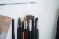 Vintage photo of make-up table