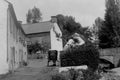 Vintage Photo 1903, Pony and Trap, Llangorse, Aberystwyth, Wales Royalty Free Stock Photo