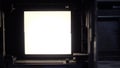 Vintage photographic film slide projector