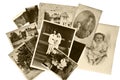 Vintage Photos and Negatives Royalty Free Stock Photo