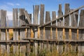 Vintage Picket Fence Royalty Free Stock Photo