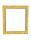 Vintage picture frame isolated Royalty Free Stock Photo