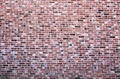 Vintage pink, black and red brick wall background texture. Architecture grunge detail abstract theme. Home, office or loft design Royalty Free Stock Photo