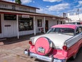 Historic pink cadillac Royalty Free Stock Photo