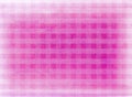 Vintage pink chequered fabric background