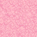 Vintage pink seamless rectangle background