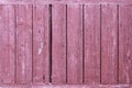 Vintage pink wood background with peeling paint Royalty Free Stock Photo