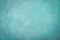 Vintage plaster turquoise background or texture