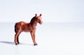Vintage plastic horse toy figure