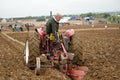 Vintage Ploughing Competition Royalty Free Stock Photo