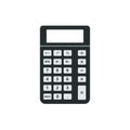 Vintage pocket calculator icon Royalty Free Stock Photo