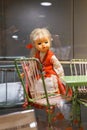 Vintage Polish and Soviet toys in the doll museum in Warsaw.