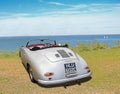 Vintage porsche carrera speedster convertible car Royalty Free Stock Photo