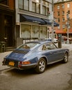 Vintage Porsche 911 in Tribeca, Manhattan, New York