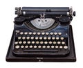 Vintage portable typewriter Royalty Free Stock Photo