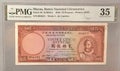 Vintage Portuguese Colony Macau BNU Banknote MOP 25 Patacas Portugal Banco Nacional Ultramarino Paper Money Macao Currency Bill