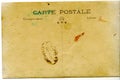 Vintage Post Card Royalty Free Stock Photo