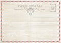 Vintage post card template. Vector illustration Royalty Free Stock Photo