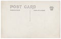 Vintage Postcard Back Artwork 1900s-1910 Royalty Free Stock Photo