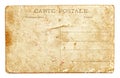 Vintage postcard background Royalty Free Stock Photo