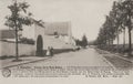 Vintage postcard showing the `Ferme de la Haie Sainte` in Waterloo dating around the start of the 20th century, 1900-1920