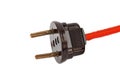 Vintage power plug Royalty Free Stock Photo