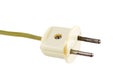 Vintage power plug Royalty Free Stock Photo