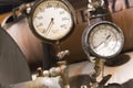 Vintage Pressure Gauges Abstract Royalty Free Stock Photo
