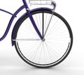 Vintage Purple Bicycle