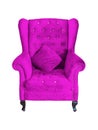 Vintage purple chair