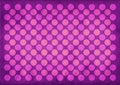 Vintage purple circles pattern