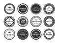 Vintage Quality Guarantee Badges