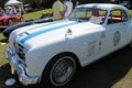 Vintage race car at boca raton resort Royalty Free Stock Photo