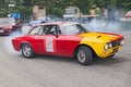 Vintage racing car Alfa romeo GTV 2000