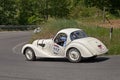 Vintage racing car BMW 328 Coupe 1937 in classic car race Mille Miglia