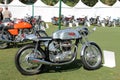 Vintage racing motorcycle