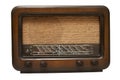 Vintage radio. Royalty Free Stock Photo