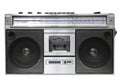 Vintage radio cassette recorder