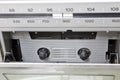 Vintage radio cassette recorder