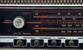 Vintage radio dial